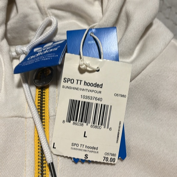 Man Adidas hoodie sweatshirt large - Picture 3 of 6